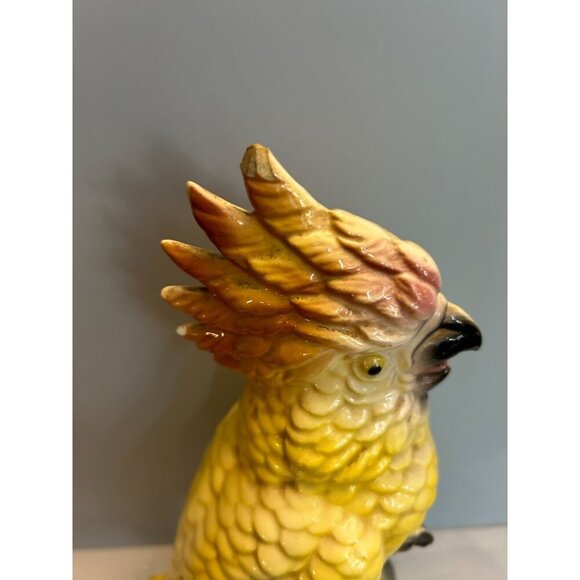 William Maddux Ceramic Cockatoo 10.5" Vintage Mid Century Modern Figurine - Picture 8 of 8